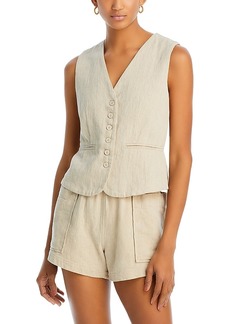 Blanknyc Button Front Vest