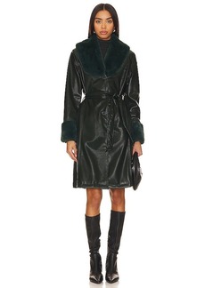 BLANKNYC Faux Leather Coat