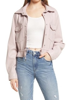 BLANKNYC Faux Leather Jacket in Play Along at Nordstrom