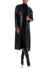Blanknyc Faux Leather Trench Coat
