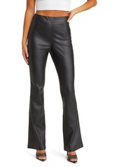 BLANKNYC Hoyt Mini Bootcut Faux Leather Pants in You Matter at Nordstrom Rack