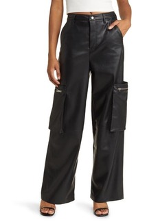 BLANKNYC Rib Cage Frankle Faux Leather Pants
