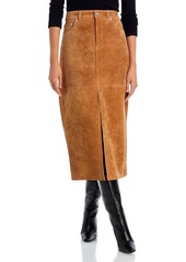 Blanknyc Suede Midi Skirt