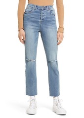 BLANKNYC The Madison Sustainable Knee Rip Jeans in Saw You There at Nordstrom
