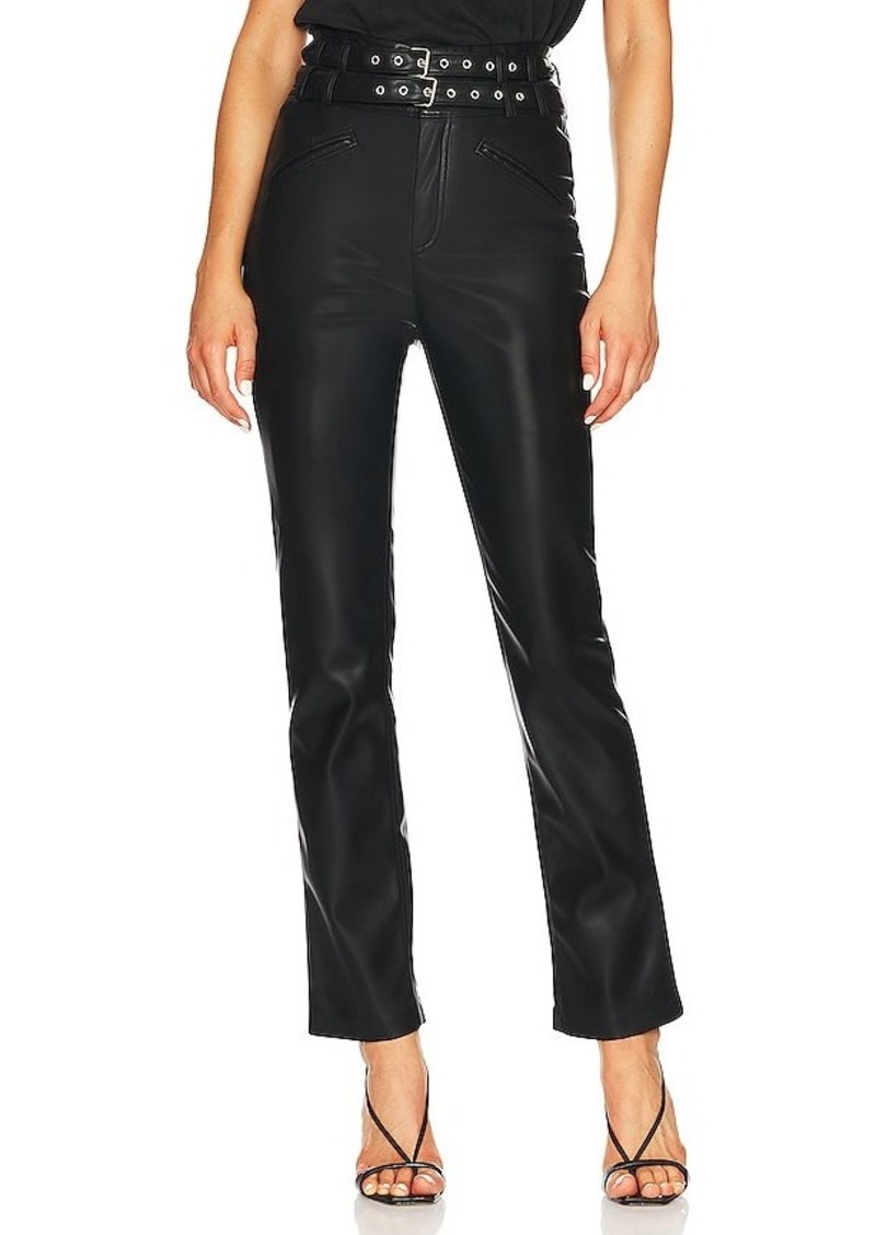BLANKNYC Faux Leather Straight Pant