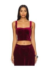 BLANKNYC Velvet Crop Top