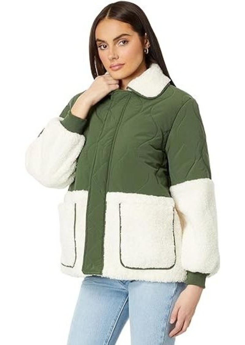 Blank Sherpa Quilted Jacket