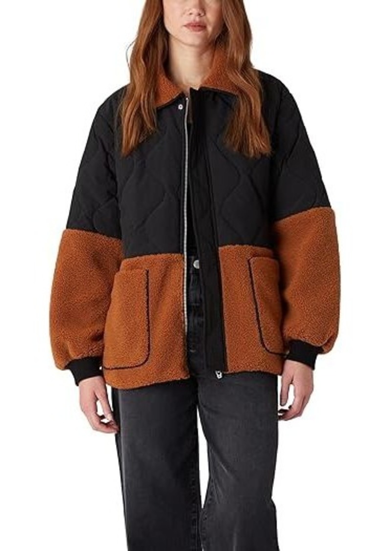 Blank Sherpa Quilted Jacket