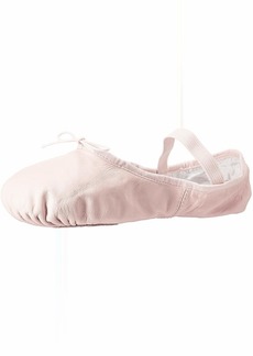 Bloch womens Bloch Women's Dansoft Ii Leather Split Sole Ballet Shoe/Slipper Dance Shoe   US