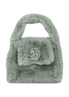 BLUMARINE Faux fur mini handbag