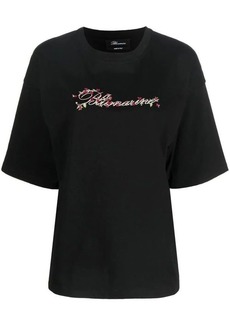 BLUMARINE logo-print short-sleeved t-shirt