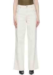 Blumarine Off-White Boyfriend Jeans