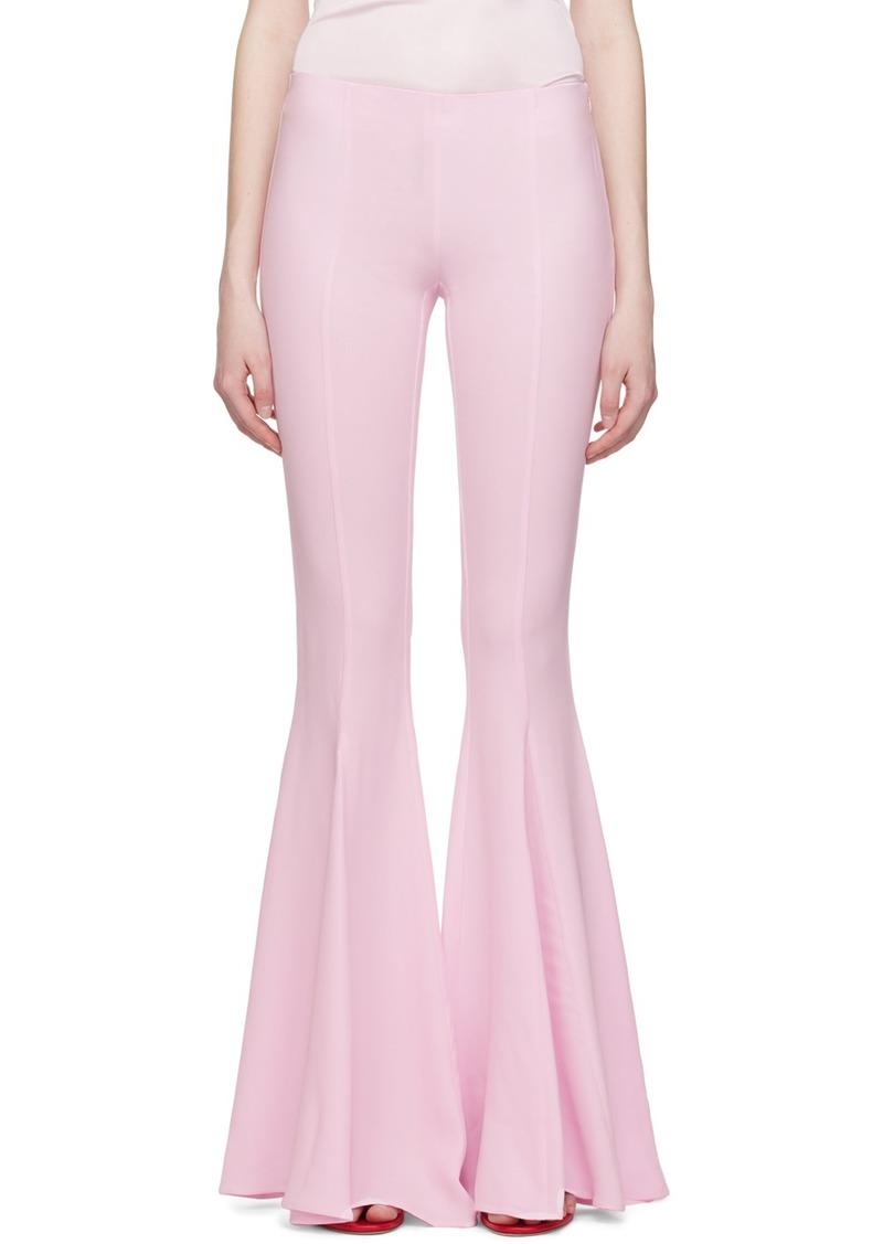 Blumarine Pink Cady Trousers
