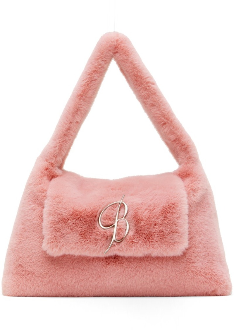 Blumarine Pink Large Flap Bag