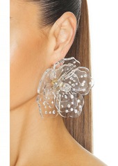 Blumarine Rosa Plexi Earrings