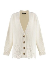 BLUMARINE WOOL CARDIGAN