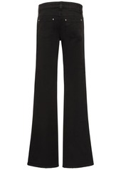 Blumarine Denim Cargo Low Waist Straight Jeans