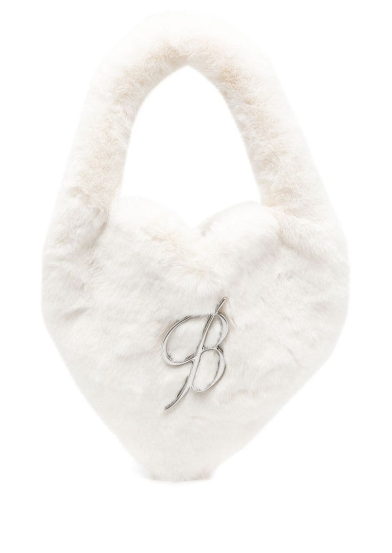 Blumarine heart-shape shoulder bag