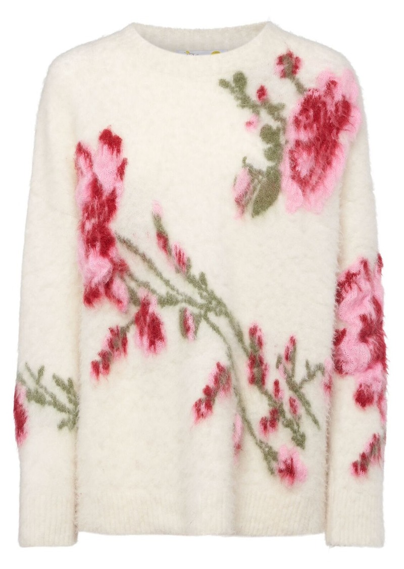 Blumarine Knit Crewneck Sweater