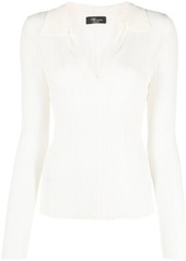 Blumarine knitted polo top