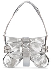 Blumarine Large Butterfly Leather Shoulder Bag