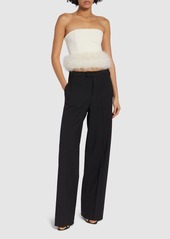 Blumarine Tailored Wide Leg Pants