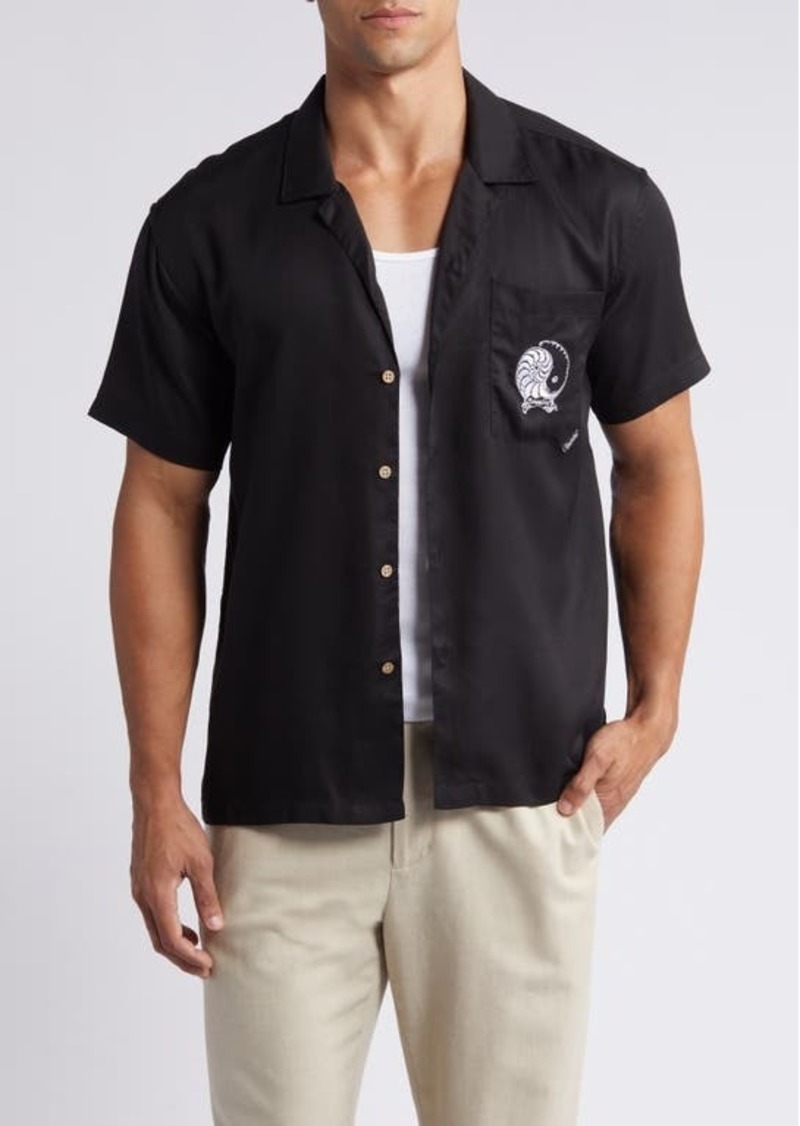 Boardies Yin & Yan Short Sleeve Button-Up Camp Shirt