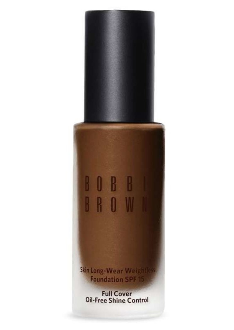 Bobbi Brown Skin Long Wear Weightless Foundation SPF 15 In N-100 Neutral Chestnut