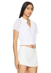 Bobi Eyelet Blouse