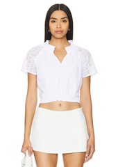 Bobi Eyelet Blouse