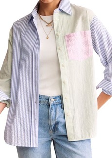 Boden Connie Seersucker Button-Up Shirt