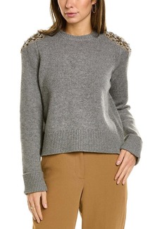Boden Embellished Wool & Alpaca-Blend Sweater