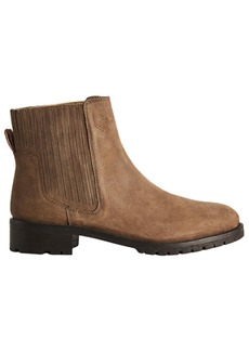 Boden Gusset Detail Suede Chelsea Boot