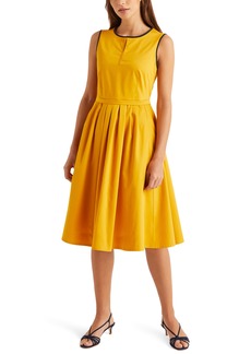 boden laura ruffle dress