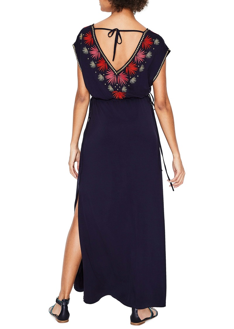 marcia embroidered maxi dress