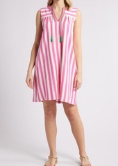 Boden Nadine Stripe Cotton Shift Dress