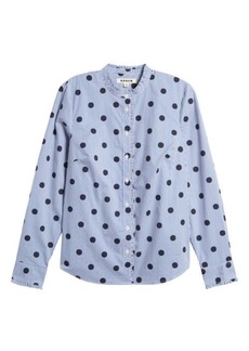 Boden Phoebe Print Cotton Button-Up Shirt