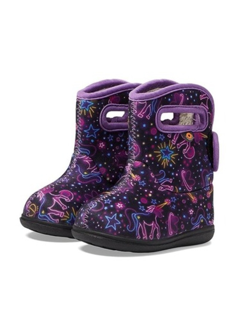 Baby Bogs II Neon Unicorn (Toddler)