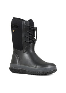 Bogs Arcata Lace Waterproof Insulated Boot in Black at Nordstrom