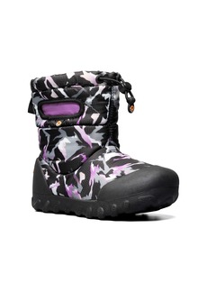 Bogs B-MOC Waterproof Insulated Faux Fur Winter Boot in Black Multi at Nordstrom