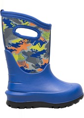 Bogs Kids' Neo-Classic Topo Camo Waterproof Winter Boots, Boys', Size 1, Black