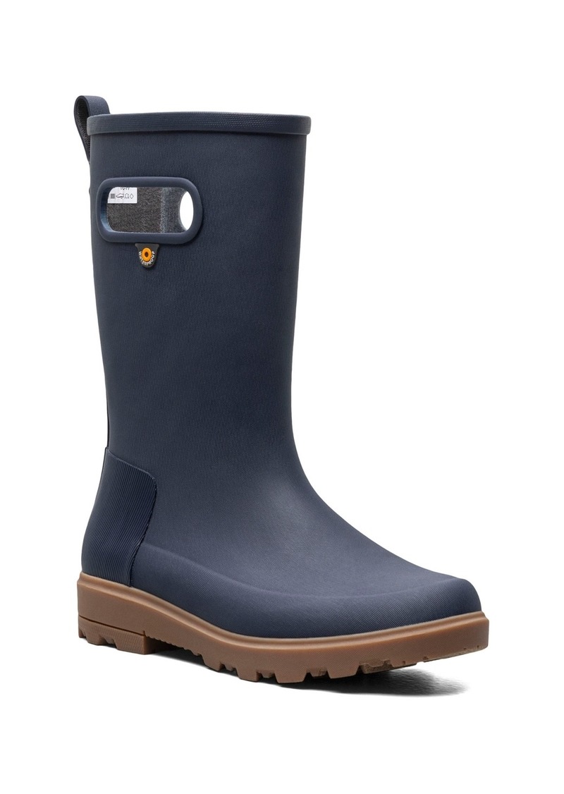 Bogs Little and Big Boys Holly Jr Tall Boot - Navy