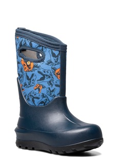 Bogs Neo Classic Insulated Waterproof Boot in Navy Multi at Nordstrom
