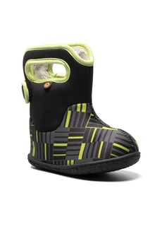 Baby Bogs Phaser II Print Insulated Waterproof Boot in Black Multi at Nordstrom