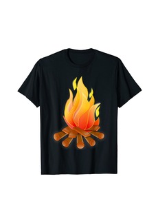 Bonfire T-Shirt - Cool family camp funny camping tee shirt