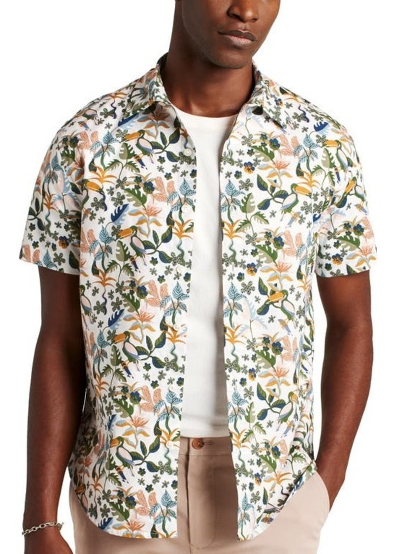 Bonobos Riviera Botanical Short Sleeve Button-Up Shirt