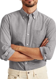 Bonobos Slim Fit Stretch Oxford Button-Down Shirt in Solid Oxford Charcoal at Nordstrom