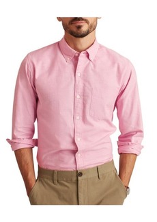 Bonobos Slim Fit Stretch Oxford Button-Down Shirt in Solid Oxford Wild Rose at Nordstrom