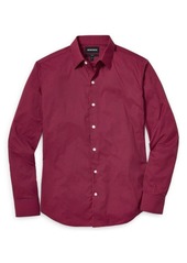 Bonobos Tech Button-Up Shirt in Basic Mini Gingham at Nordstrom