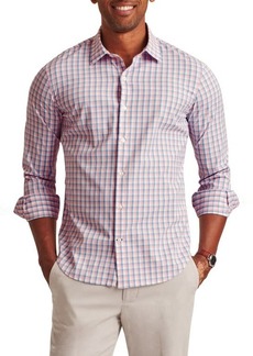 Bonobos Tech Slim Fit Check Stretch Button-Up Shirt in Eversley Plaid C1 at Nordstrom